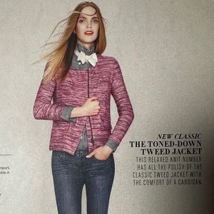 NWT J CREW Toned-Down Tweed Jacket